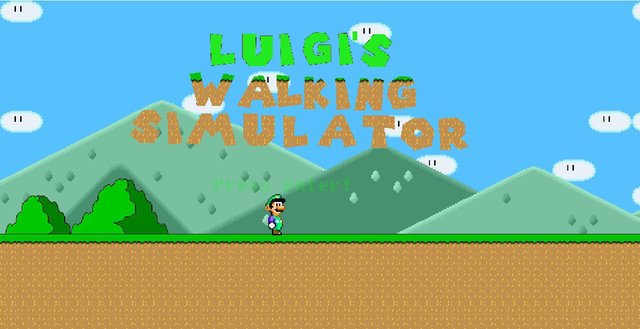 Luigi's Walking Simulator