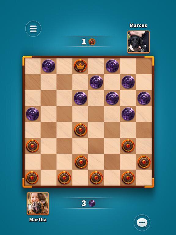 Checkers Clash: Board Game