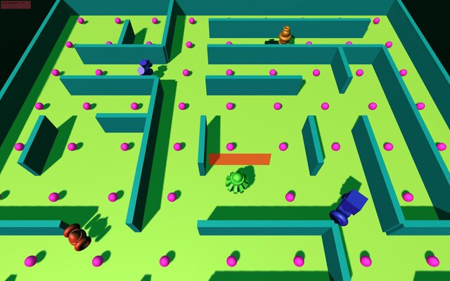 3D pac man (jackireland)