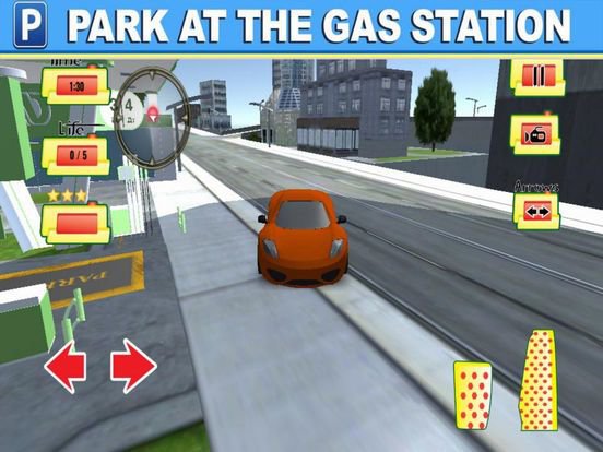 Gas Station Parking Mission