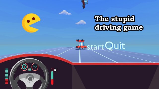 The stupid driving game