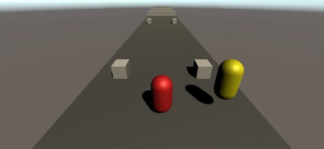 Infinite runner prototype (ElHuevas)