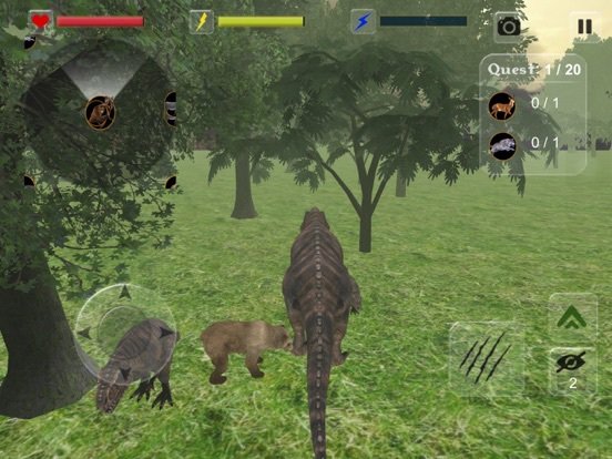 Hungry Dinosaur Forest Wild simulator