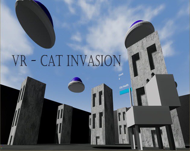 VR - Cat Invasion - with .zip file
