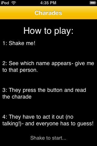CHARADES - Play With Friends!