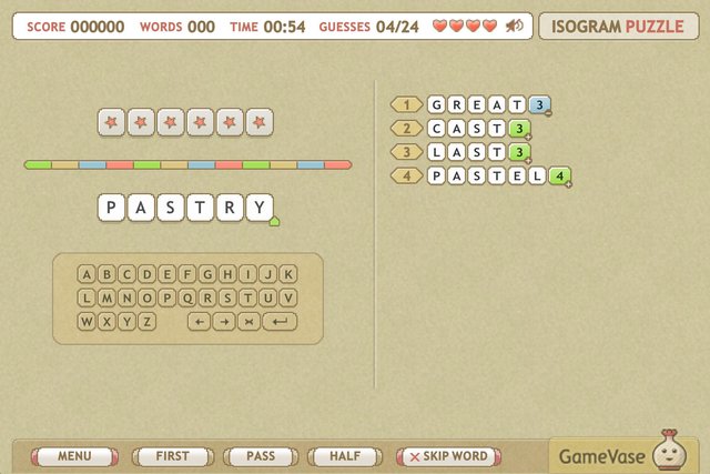 Isogram Puzzle