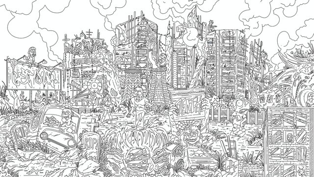 100 Zombie Cats