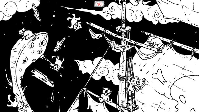 100 hidden Cats: Pirates