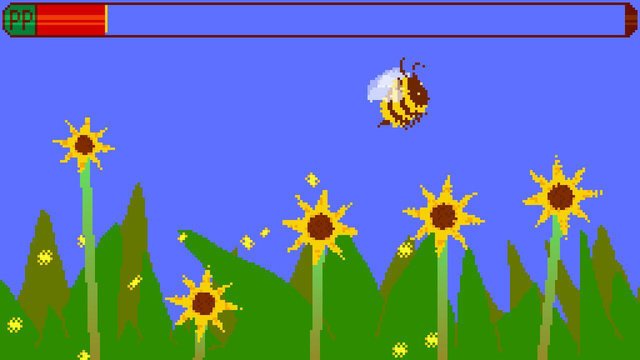 Cute Bee and the Very Healthy Flowers: REMASTERED