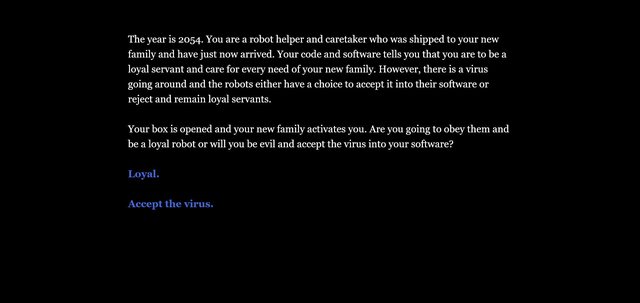 A Robot's Freedom
