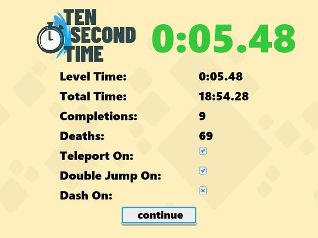 Ten Second Time