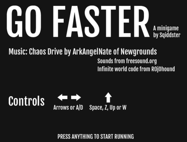 Go Faster