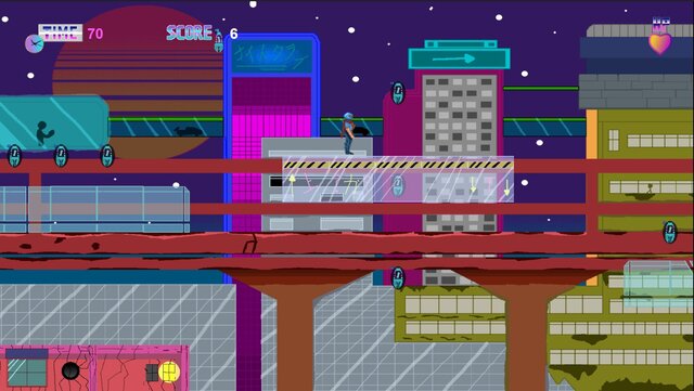 Vaporwave Platformer