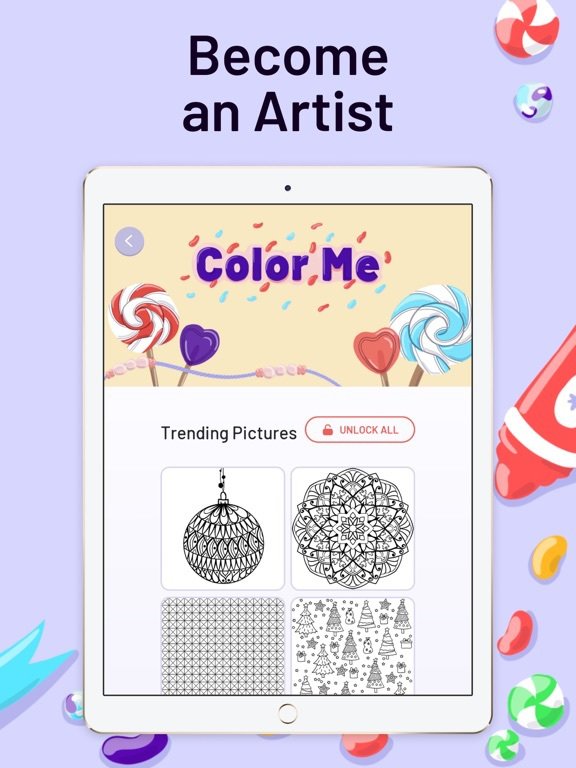 ColorMe - Adults Coloring Book