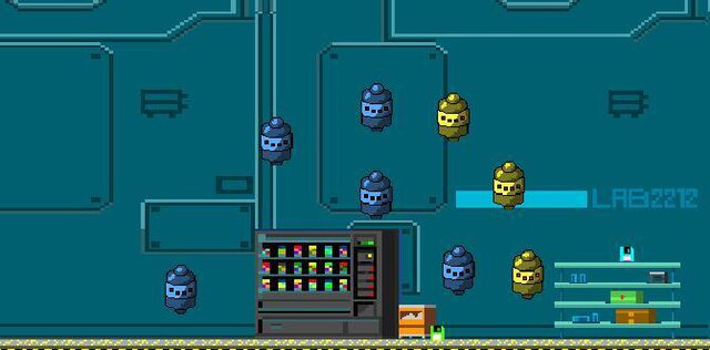 The lab and the robots