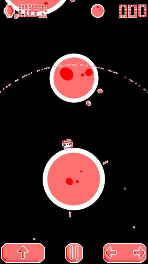 Marshmallow: space travel -pixel retro platformer