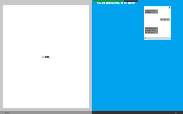 Typing Clicker Experiment
