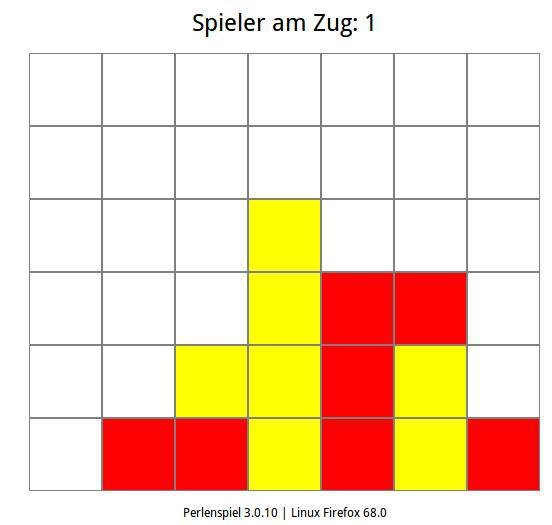 Vier Gewinnt (Perlenspiel-Framework)