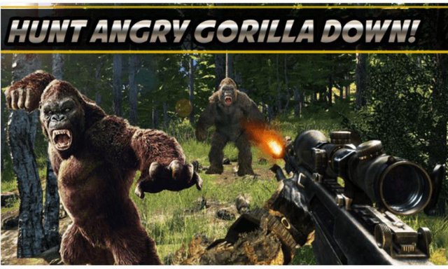 Angry Gorilla Shooting Games