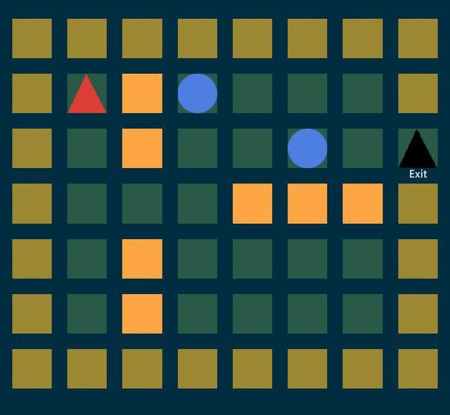 Only the triangle fits