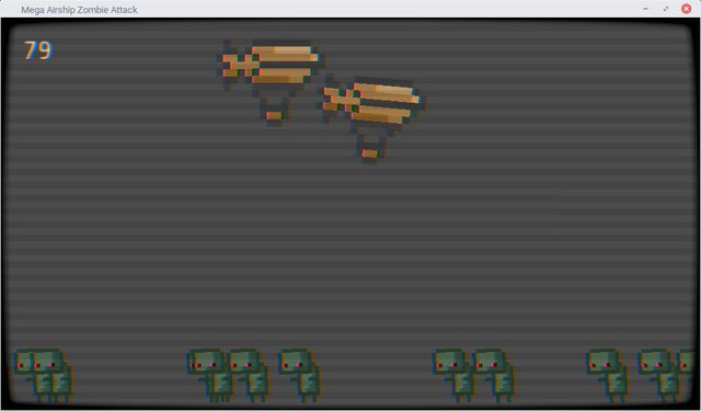 Mega Airship Zombie Attack