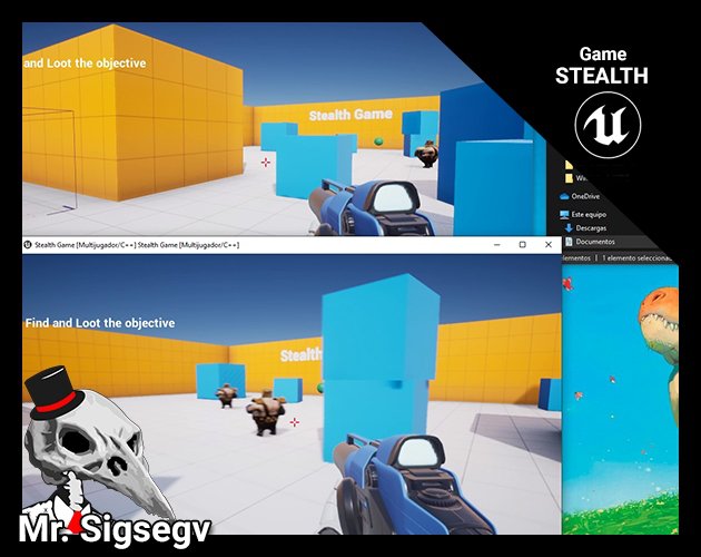 Stealth Game: Multiplayer/C++/Blueprints