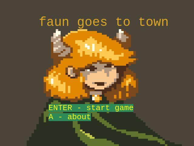 faun goes to town