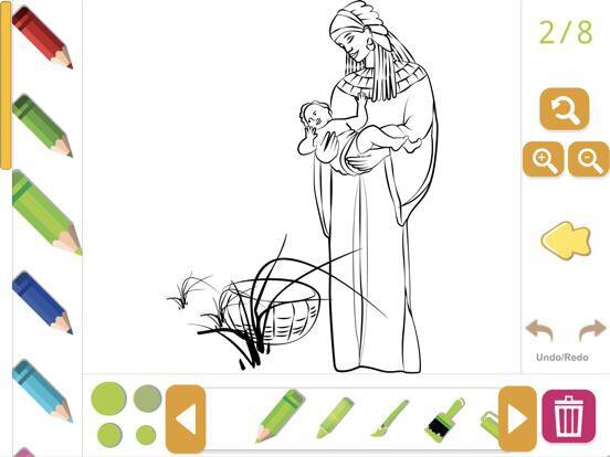 Biblia Coloring Story Book