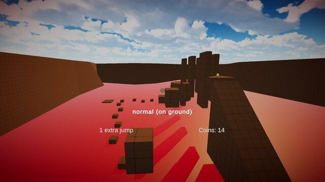 Floor is lava - FPS Controller demo with wallrun