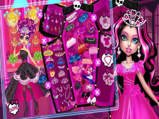 Princess Salon-Wedding dressup6