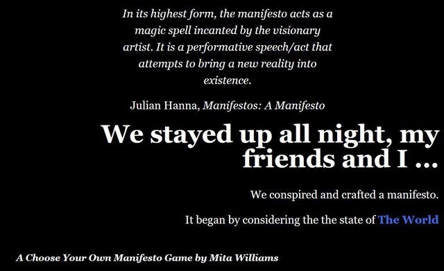 We stayed up all night, my friends and I