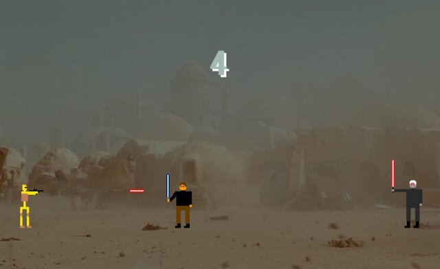 Forcefighter - Minimalistic Space Wizard Game