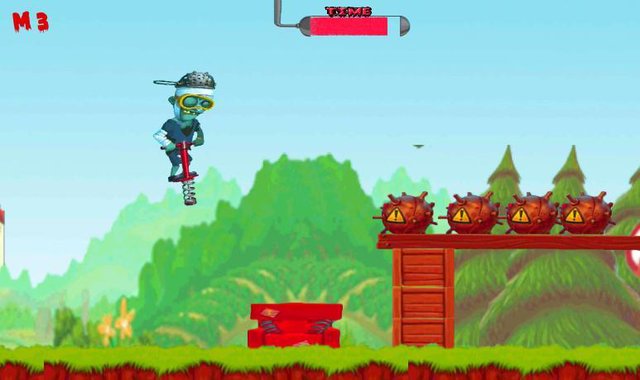 Zombie and a Pogo