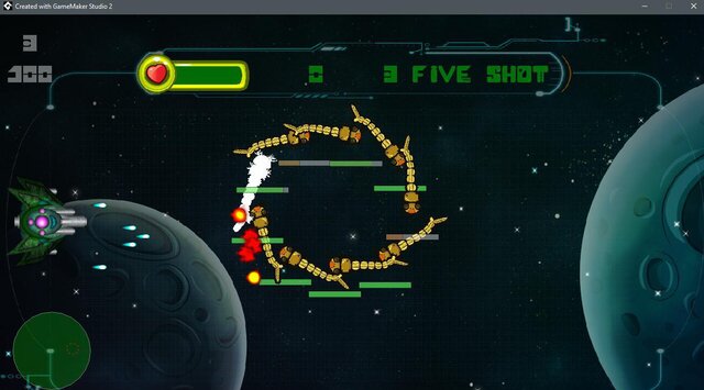 Space Shooter - One Button Accessible Game