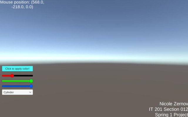 Project 1 (nzernov)