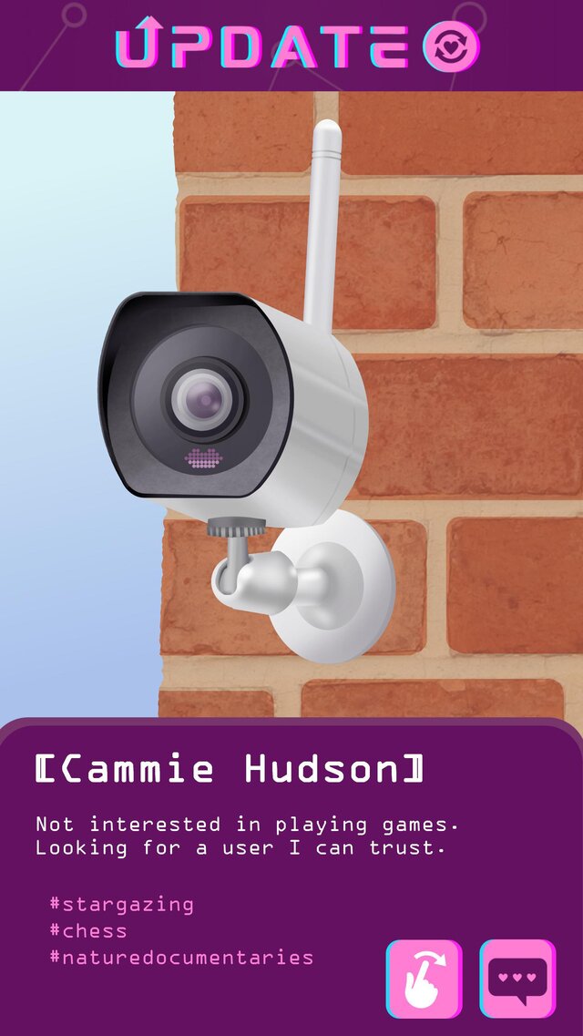 UpDate: A Robot Dating Simulator