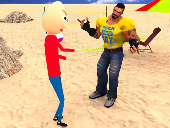 Baldi Stickman Hero Crime City