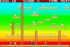 Chuckie Egg WIP - GBA Platformer