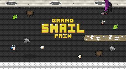 Grand Snail Prix - a local 1v1 racing game