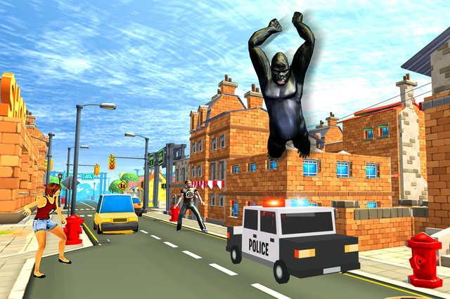 Mad Bigfoot Gorilla Rampage: City Smasher 2018