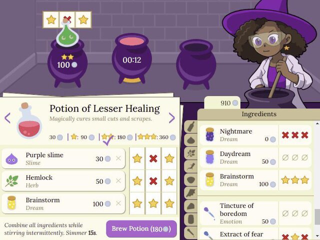 Lizzie's Lucky Potion Shop (LDJam version)