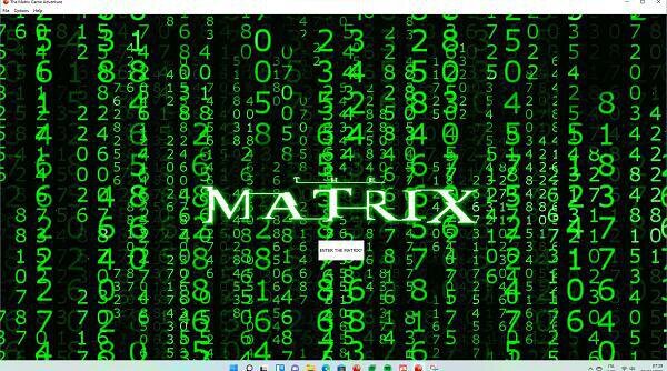 The Matrix Game Adventure