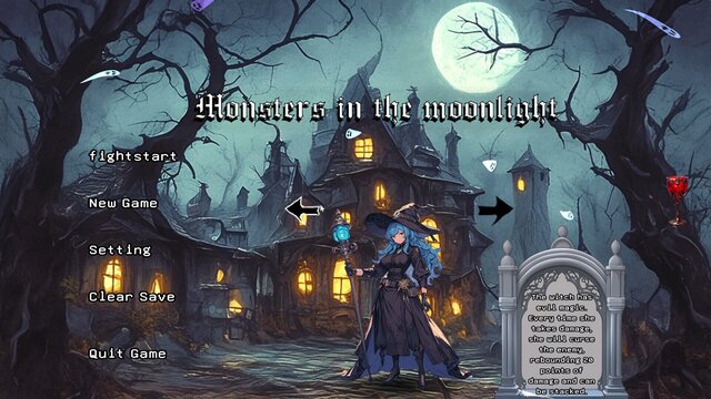 Monsters in the Moonlight: Tetris
