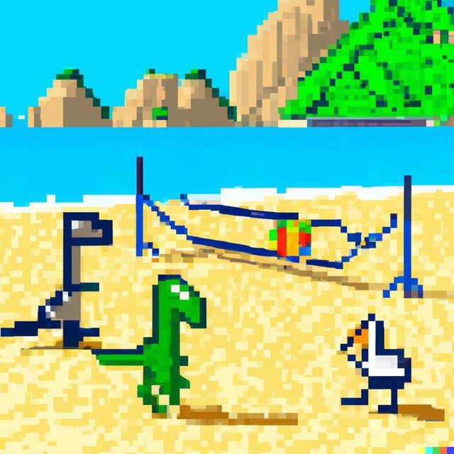 Beach Bomb Volleyball