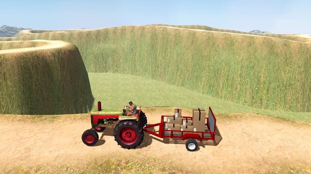 Tractor Driving Simulator
