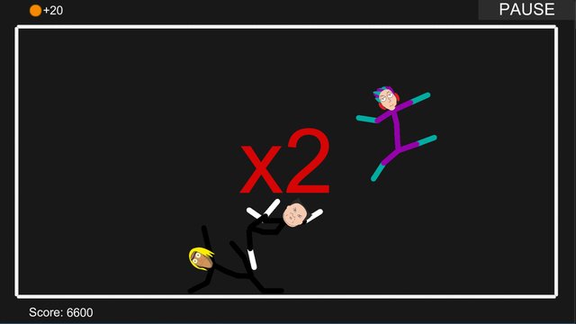Rick & Morty like a Stickman - Fighting