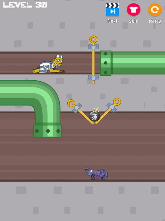 Prison Escape: Pull Pin Puzzle