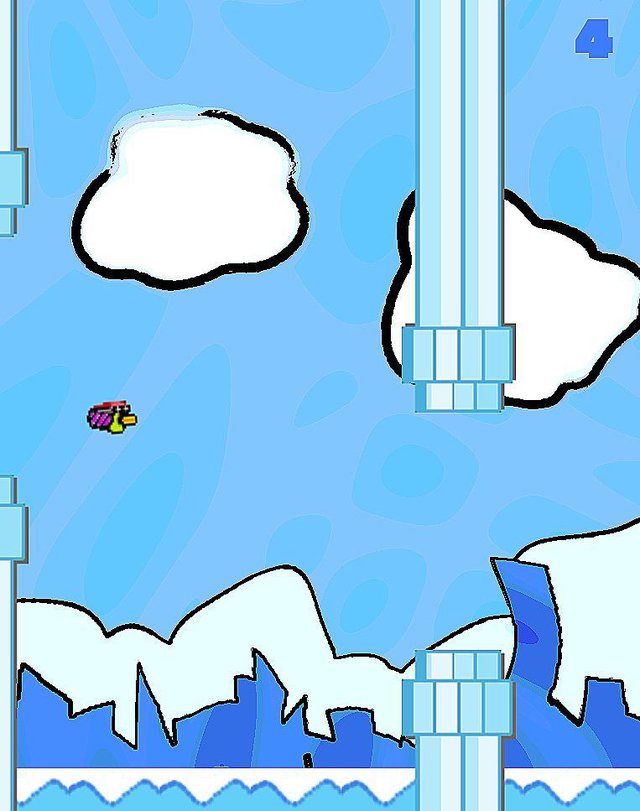 Flappy Cool Bird Game AD FREE