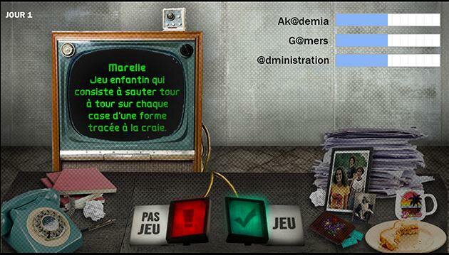PAS JEU, JEU