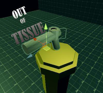 OUT OF TISSUE